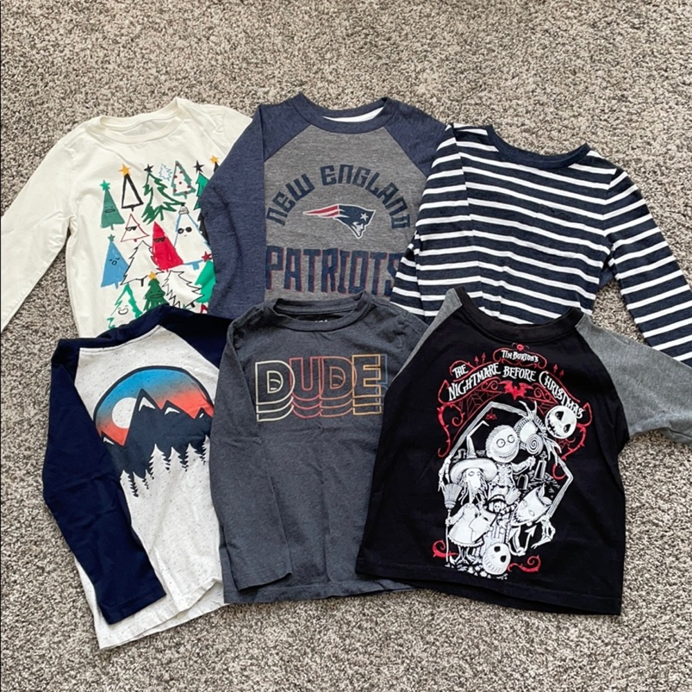 Boys’ Long Sleeve Tee Bundle